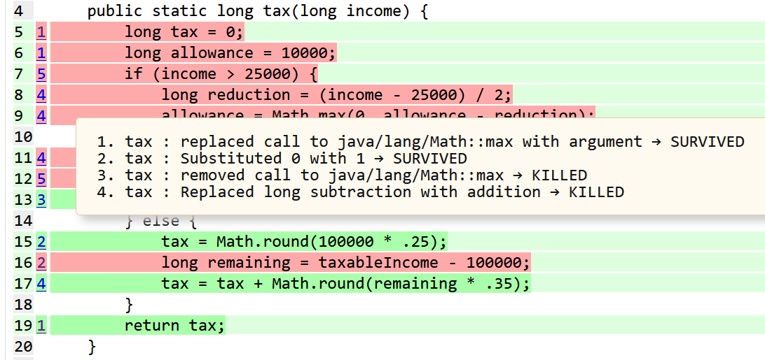 pitest tax